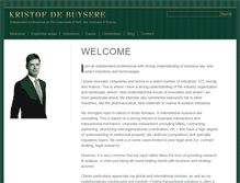 Tablet Screenshot of debuysere.com